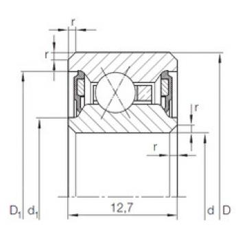 angular contact ball bearing installation CSXU 110.2RS INA