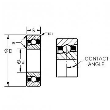 angular contact ball bearing installation H7024C/HQ1 AST