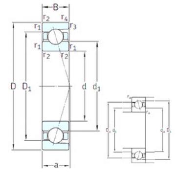 angular contact ball bearing installation SEA20 7CE1 SNFA