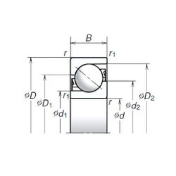 thrust ball bearing applications 60TAC03AT85 NSK
