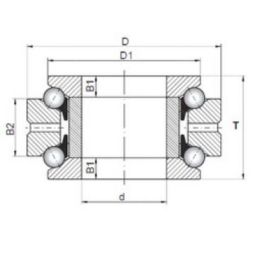 thrust ball bearing applications 234411 ISO