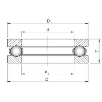 thrust ball bearing applications 51144 CX