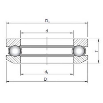 thrust ball bearing applications 53205 CX