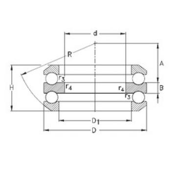 thrust ball bearing applications 54416-MP NKE