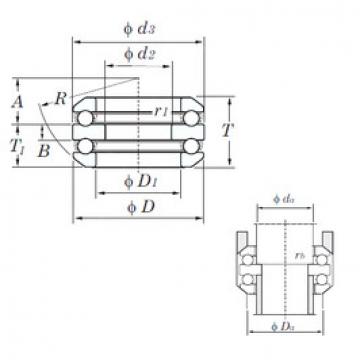 thrust ball bearing applications 54220 KOYO