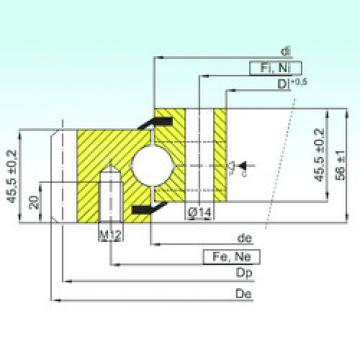 thrust ball bearing applications EB1.20.0644.200-1STPN ISB