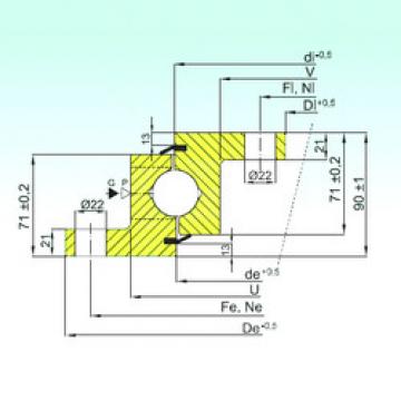 thrust ball bearing applications NBL.30.0955.200-1PPN ISB