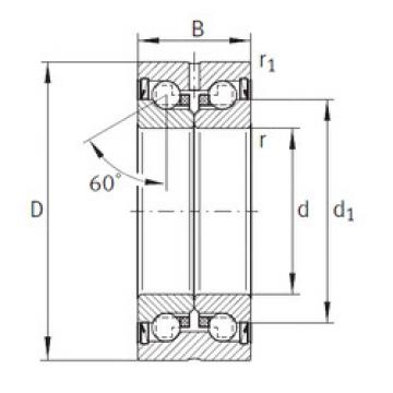 thrust ball bearing applications ZKLN5090-2Z INA