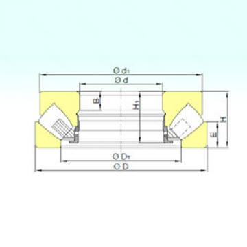 thrust ball images bearings 29352 M ISB