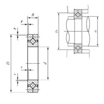 thrust ball images bearings CRB 13025 UU IKO