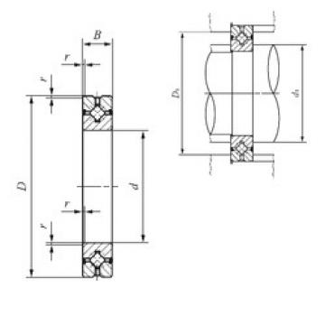 thrust ball images bearings CRBH 4010 A UU IKO