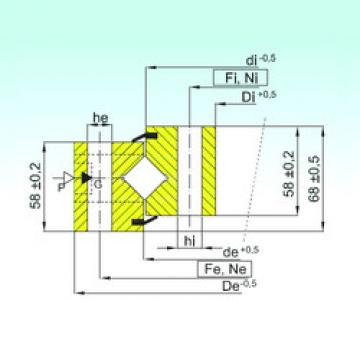 thrust ball images bearings NR1.16.1644.400-1PPN ISB