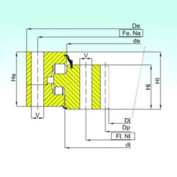 thrust ball images bearings ZR3.20.2000.400-1SPPN ISB