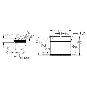 plain bushings bearings AST11 5040 AST