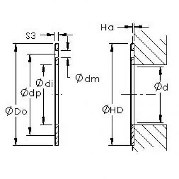 plain bushings bearings AST50 WC28IB AST