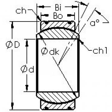 plain bushings bearings GE100XT/X AST