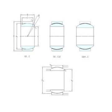 plain bushings bearings GE240TXA-2LS SKF