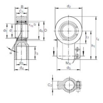 plain bushings bearings GIHNRK 80 LO INA