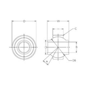 plain bearing lubrication MBY8CR NMB