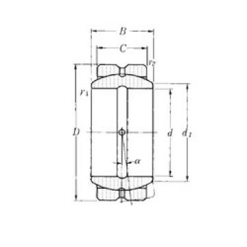 plain bearing lubrication SA2-44B NTN