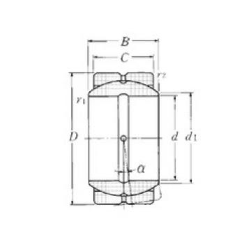 plain bearing lubrication SA4-120B NTN