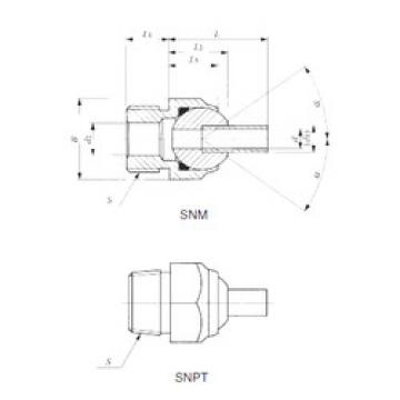 plain bearing lubrication SNPT 1/2-60 IKO