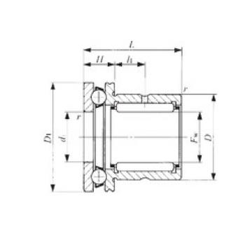 Complex Bearings NAX 7040Z IKO