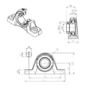 Bearing housed units ESPLE209 SNR