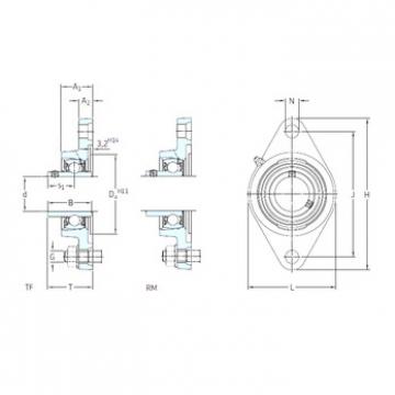 Bearing housed units FYT 1.3/8 RM SKF