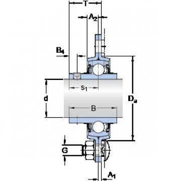 Bearing housed units PF 15 TF SKF