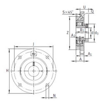 Bearing housed units PME25-N INA