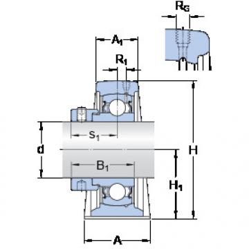 Bearing housed units SYF 45 FM SKF