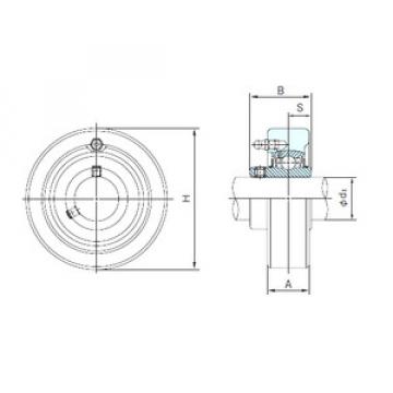 Bearing housed units UCC318 NACHI