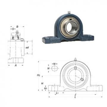 Bearing housed units UCPX17-55 FYH