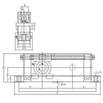 Bearing housed units UCTU314-800 KOYO