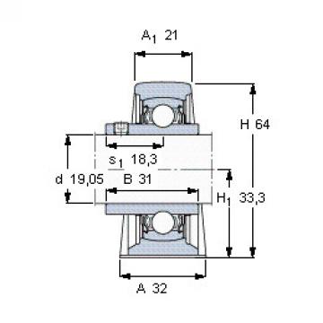 Bearing housed units YAR 204-012-2FW/VA228 SKF