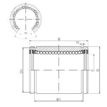 linear bearing shaft KB3068OP CX