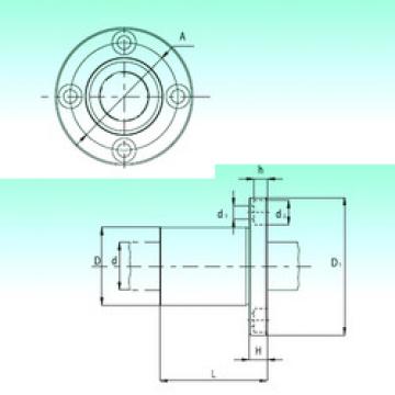 linear bearing shaft KBF50 NBS