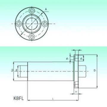 linear bearing shaft KBFL 08-PP NBS