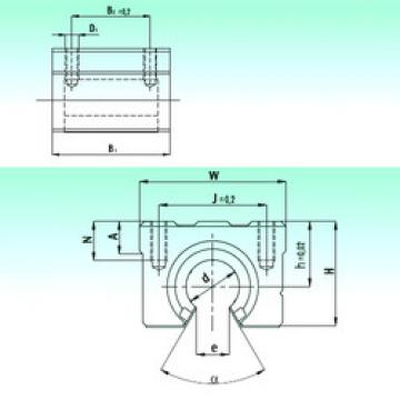 linear bearing shaft SBR 30-UU AS NBS