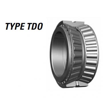 TDO Type roller bearing LM769349X LM769310D