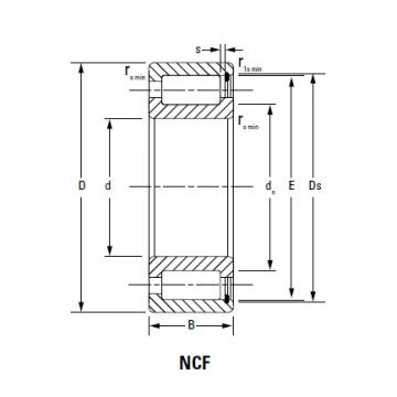 CYLINDRICAL ROLLER BEARINGS FULL COMPLEMENT NCF NCF18/500V