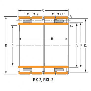 cylindrical roller bearing inner ring outer assembly 280arvsl1764 308rysl1764