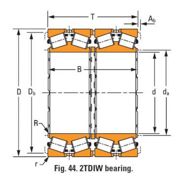 four-row tapered roller Bearings Jl770549dgw Jl770510