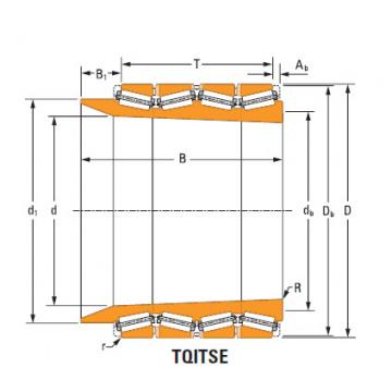 four-row tapered roller Bearings tQitS lm280030T lm280010d double cup