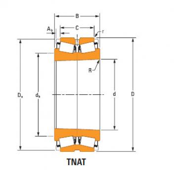 TdiT TnaT two-row tapered roller Bearings HH932147Td HH932110