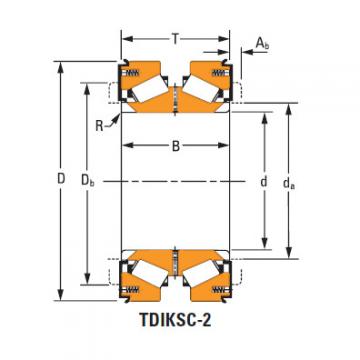 tdik thrust tapered roller bearings nP206264 nP751334