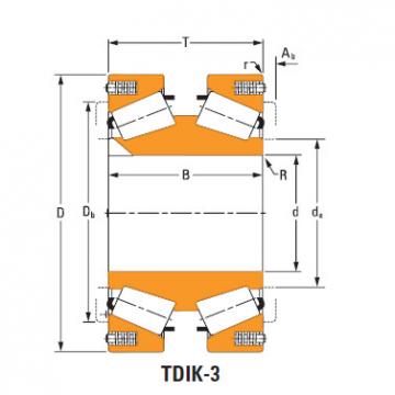tdik thrust tapered roller bearings nP386878 nP032573