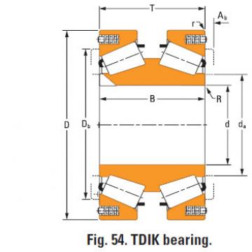 tdik thrust tapered roller bearings lm975342dw lm975312