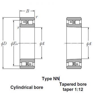 Bearings Multi-Row Tapered  Roller  Bearings  NN3024K 